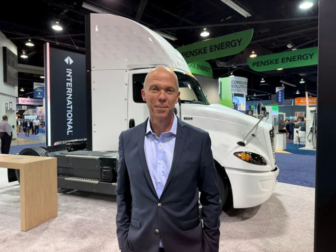 Mathias Carlbuam, president and CEO International Trucks.