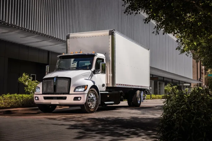 2025 Kenworth EV truck. 