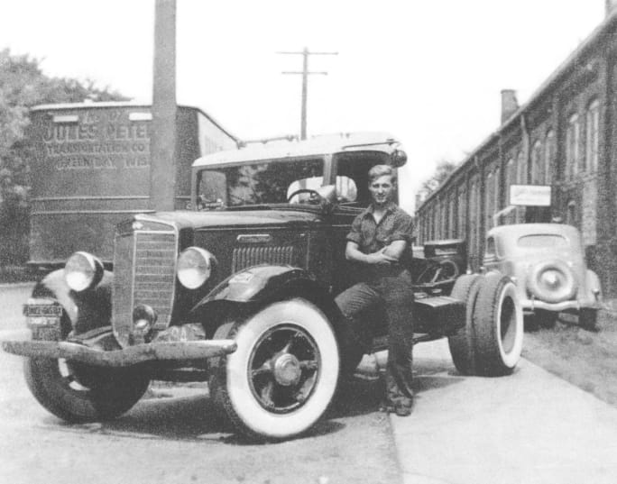 1930 Schneider truck. 