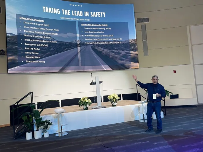Chris Stadler, Volvo Trucks North America.