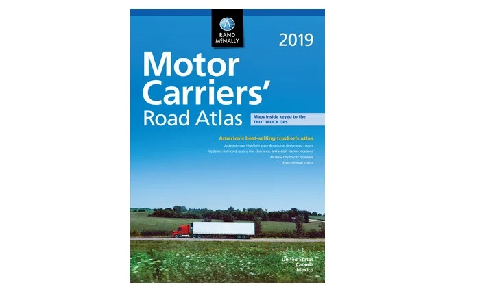 Rand McNally Releases 2019 Motor Carriers’ Road Atlas
