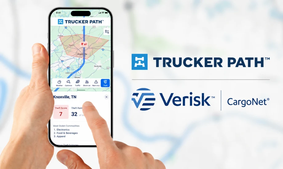 Trucker Path Cargo Net theft overlay.
