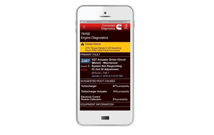 Cummins Releases Connected Diagnostics App