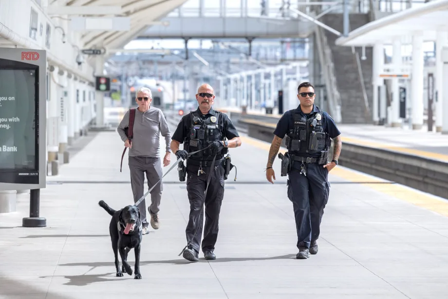 Denver RTD Police's BRIT team