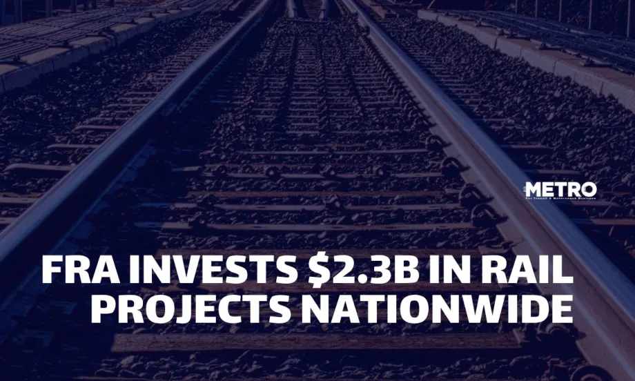 FRA Invests $2.3B in Rail Projects Nationwide