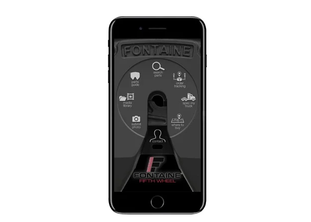Fontaine Fifth Wheel Offers Product Info Through Mobile App