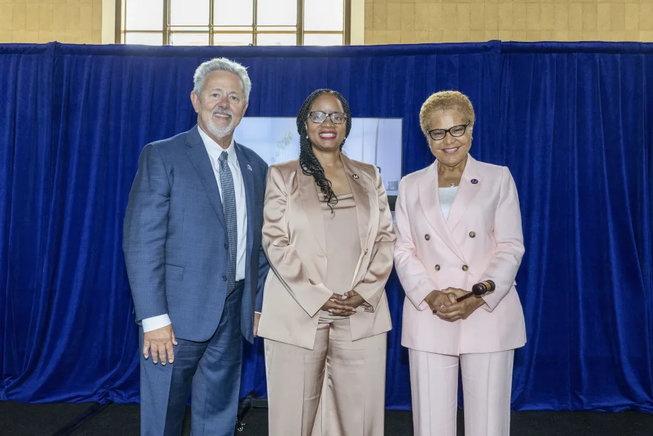 LA Metro at State of the Agency event.