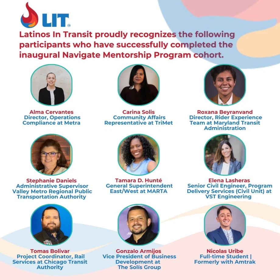 LIT Mentorship Program participants.