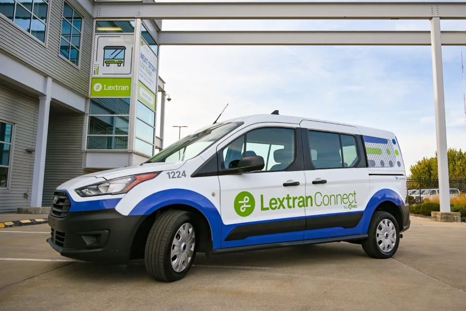 A Lextran Connect vehicle