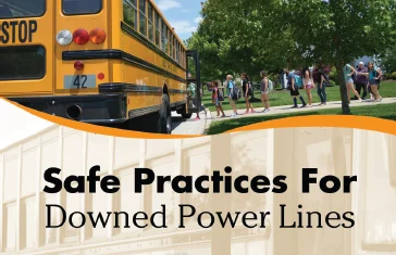 Training program for downed power line practices