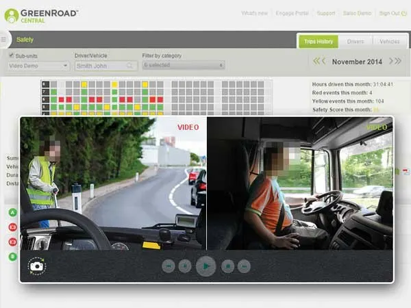 In-vehicle video system