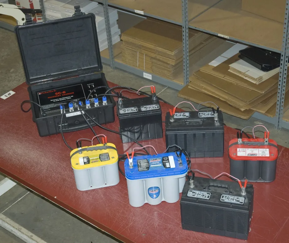 Battery recovery charger