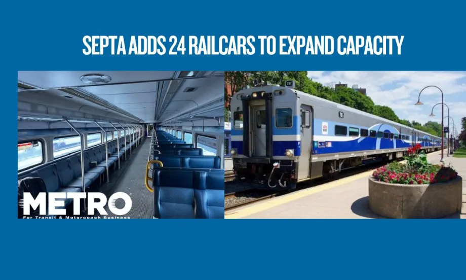 SEPTA's Exo railcars