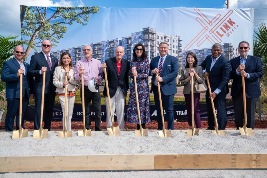 SFRTA TOD groundbreaking event