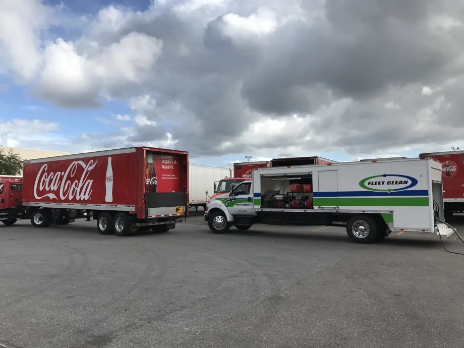 Truck Washing's a Growing Business, Especially at This Company 
