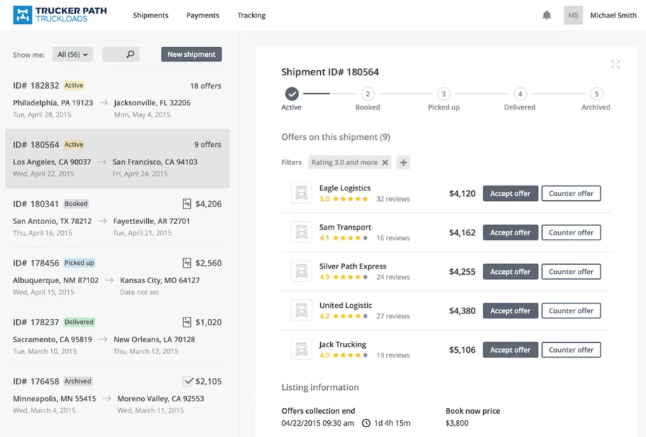 Trucker Path Truckloads Enters Public Beta Testing