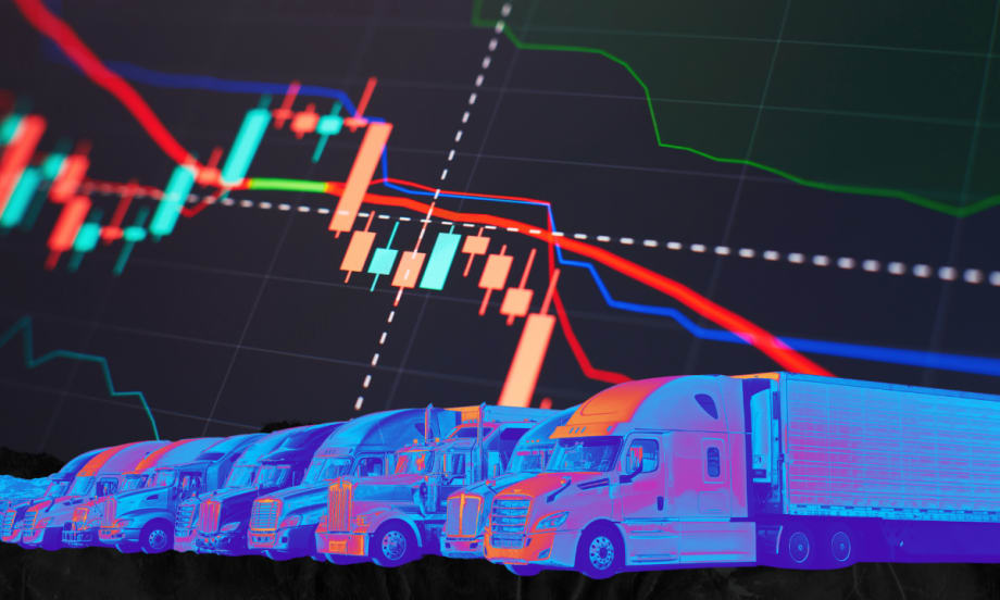 Graph Showing Rising Number ACT: Trucking Volumes Rise, Capacity Tightens as Fuel Prices Cloud ...