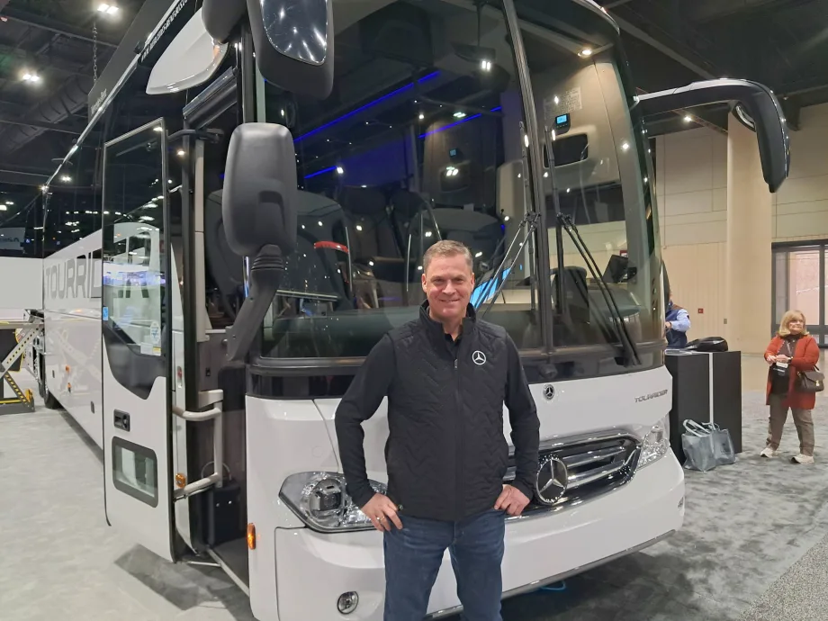 Photo of Daimler Coaches North America President/CEO Dietrich Mueller