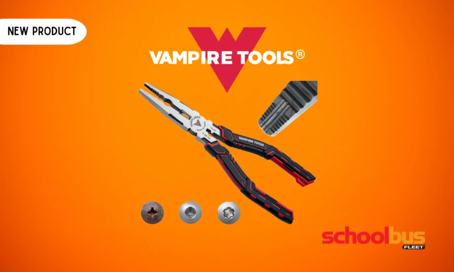 Vampire Tools VAMPLIERS multi-purpose screw extractor long nose pliers with crimper designed for maintenance, wiring and damaged fastener removal.