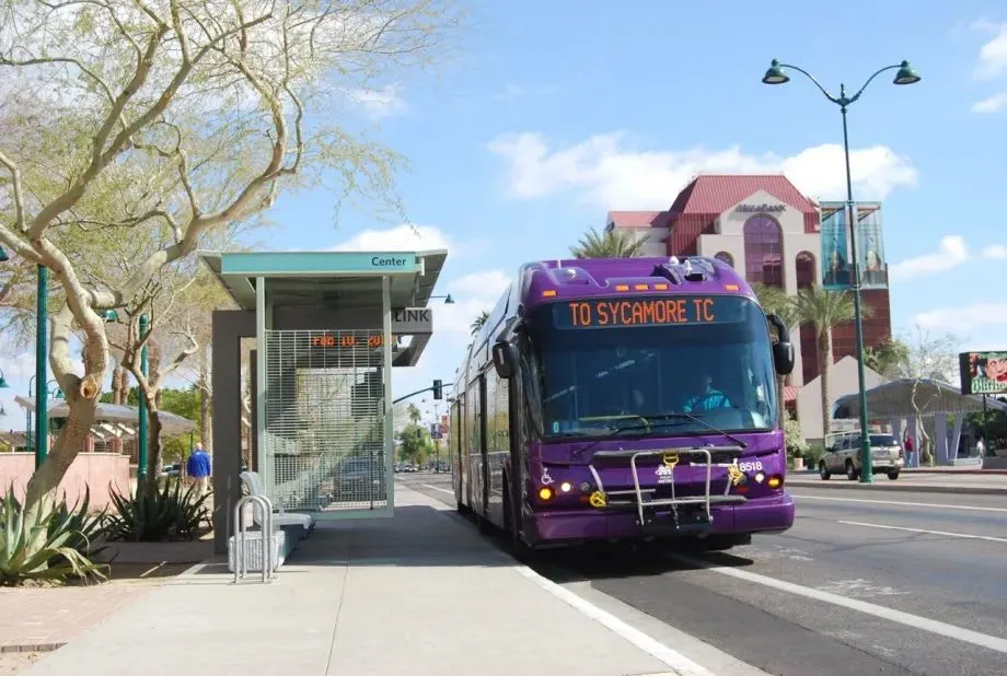 A Valley Metro bus