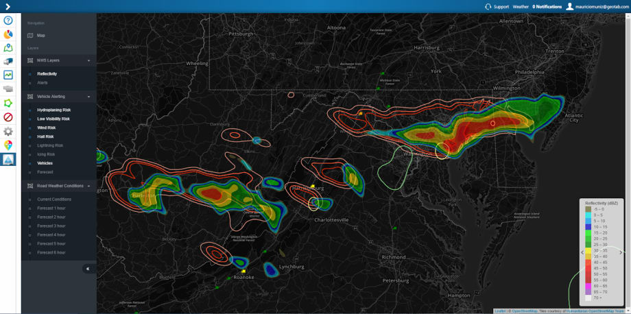 E-Horizon Weather Alert Service Helps Drivers Avoid Traffic