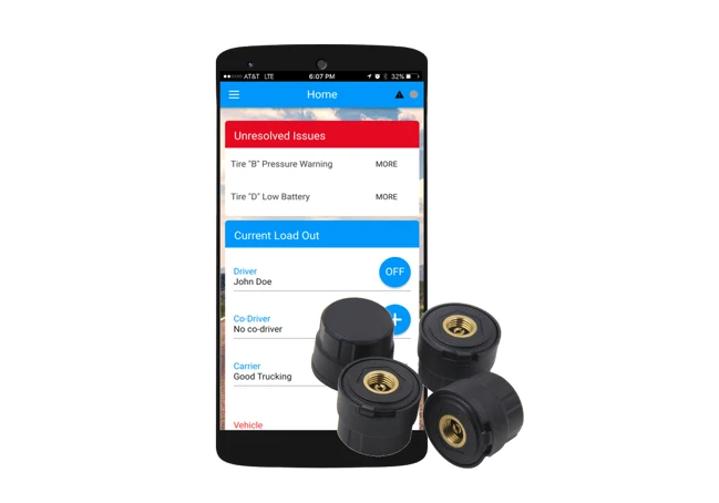 Blue Ink Tech Integrates Air Scale and TPMS to Platform
