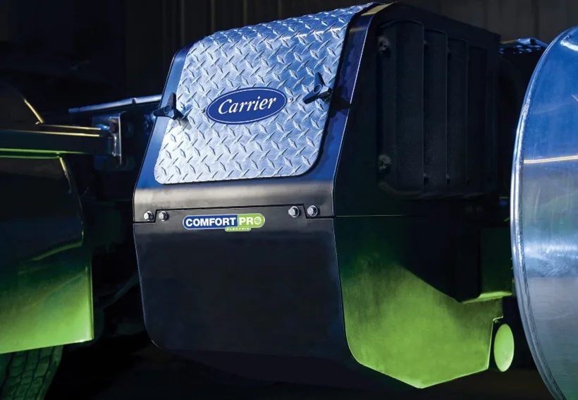 Electric APU Provides Quiet, Emissions-Free Truck Cab Cooling