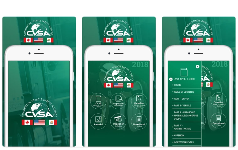 CVSA Releases Out of Service Handbook as an App