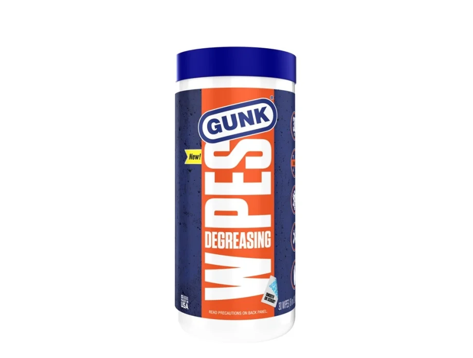 Gunk Wipes Offer Simple Degreasing Solution