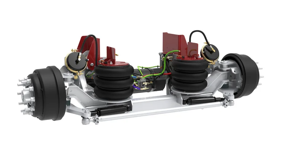 Link Manufacturing Introduces 20K Model of Self-Steer Auxiliary Suspension