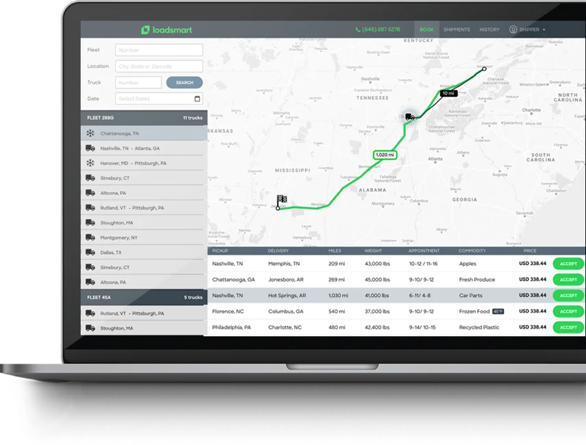 Loadsmart SmartMatch Tool Helps Carriers Find Optimal Freight