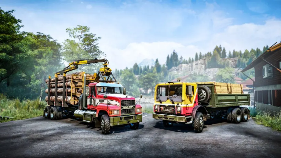Snow Runner Mack Trucks expansion pack.
