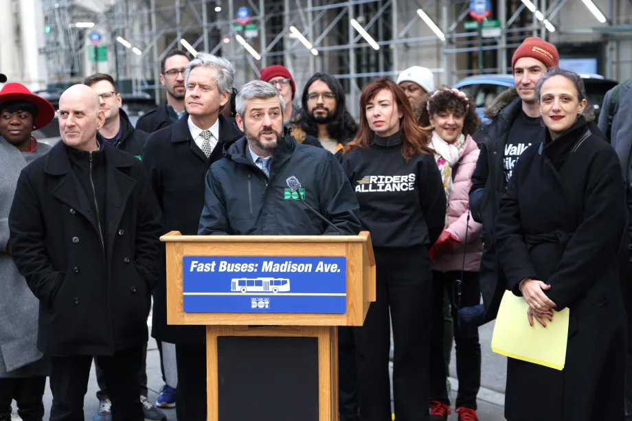 New York City Moves Forward With Stalled Madison Avenue Bus Lane Project