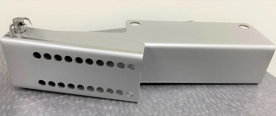 McLaren Adds Stainless-Steel Top Bracket to Door