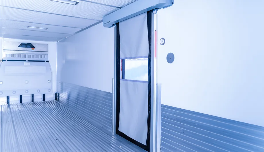 Automated Interior Reefer Door Cuts Fuel Use