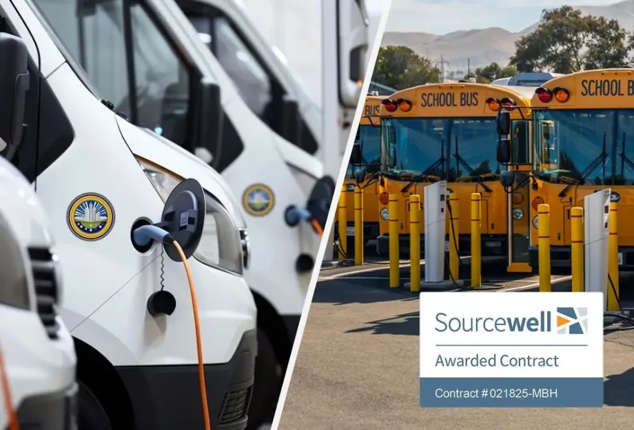 The Mobility House Joins Sourcewell for EV Charging Cooperative Purchasing