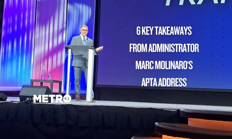 Safety, Accessibility Key for FTA's Molinaro