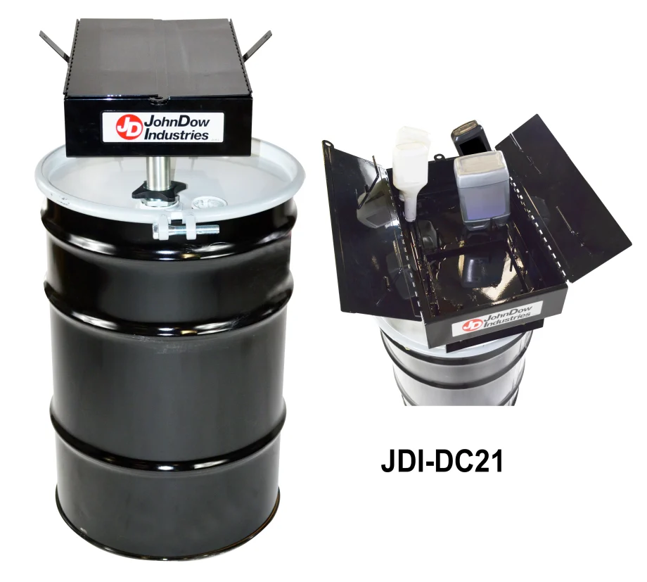 JohnDow Adds Oil Container Drainer to Product Line