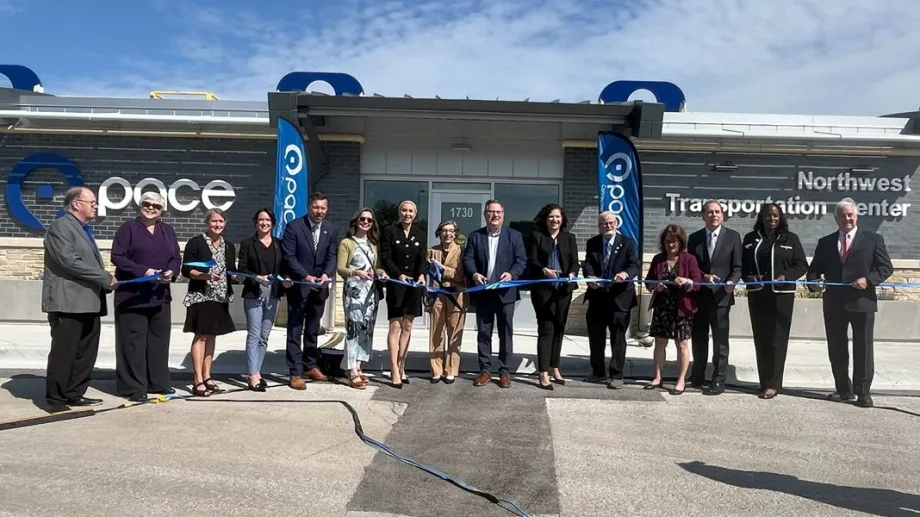 Chicago's Pace Unveils New ADA Transfer Facility