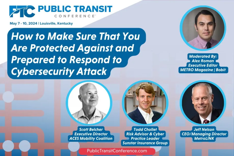 Cybersecurity at the Forefront of This Year's Public Transit Conference