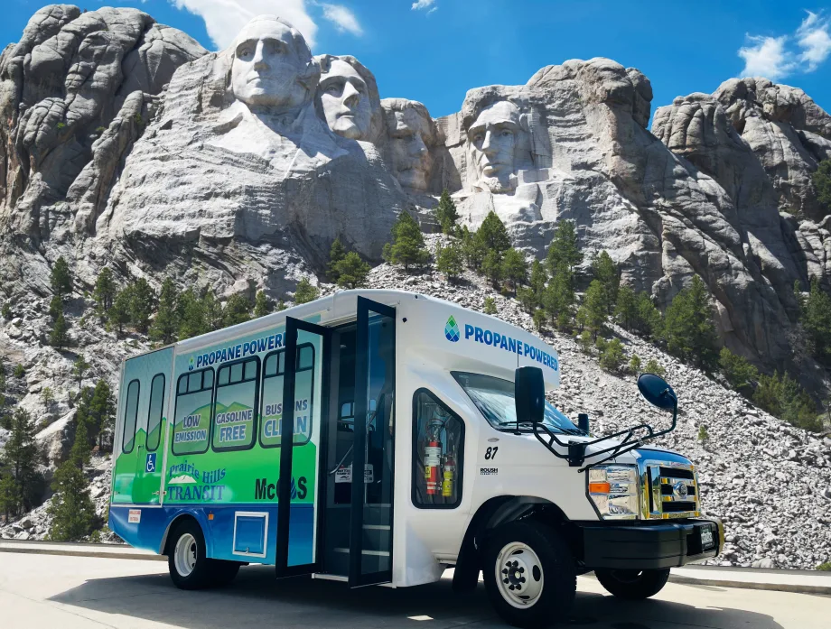 South Dakota Transit Agencies Clear the Air with Propane Buses