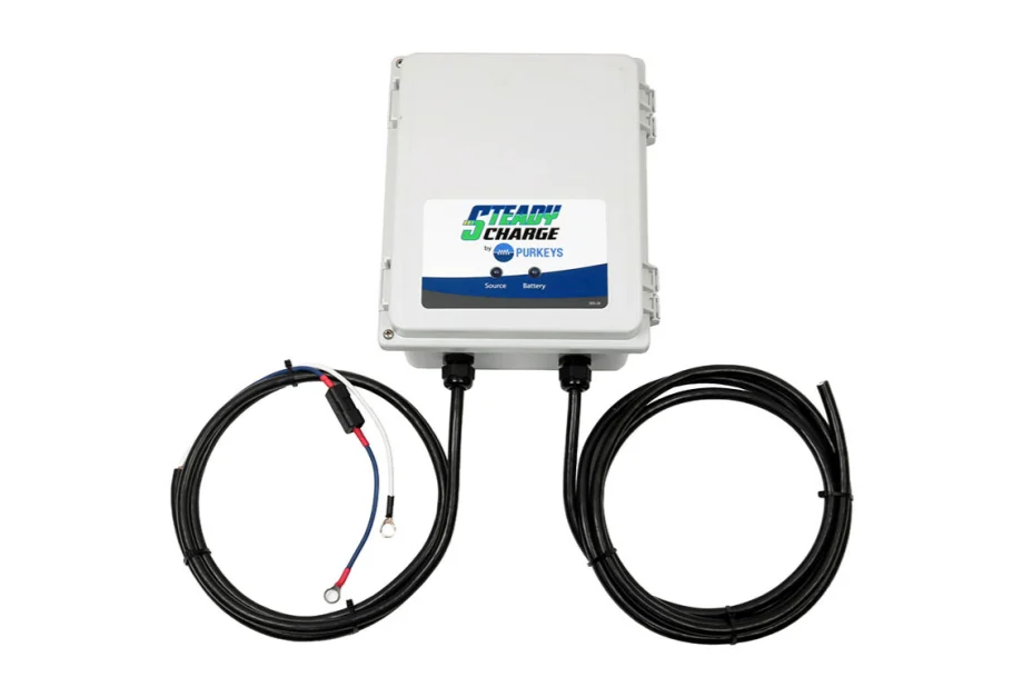 Purkeys’ SteadyCharge Maintains Auxiliary Batteries