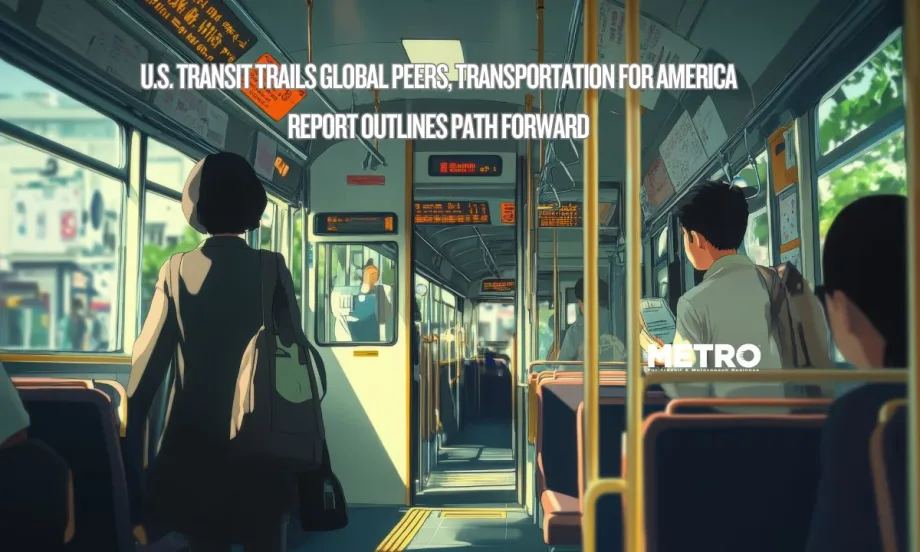U.S. Transit Trails Global Peers, Transportation for America Report Outlines Path Forward