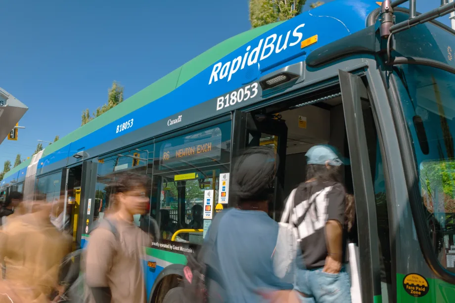 Transit Ridership Outgrows Driving in Vancouver Region