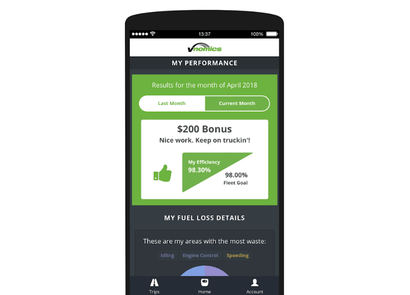 Vnomics Releases True Fuel App