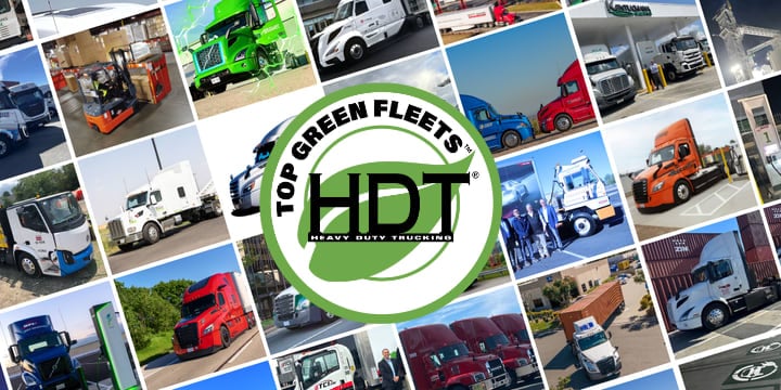 20 Trucking Operations Named HDT Top Green Fleets