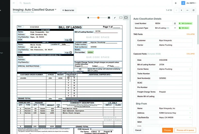 Vector Back Office Streamlines Data Entry