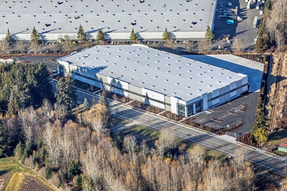 Volvo Group distribution center in Tacoma, Washington.