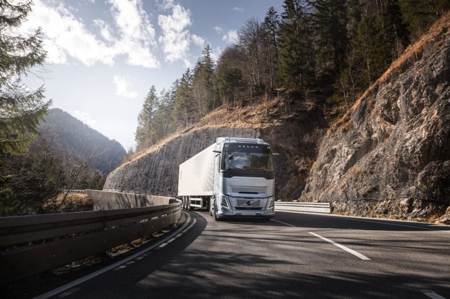 Volvo FH truck.