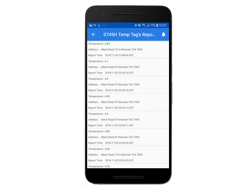 Driver App Offers Real-Time Info on Refrigerated Loads